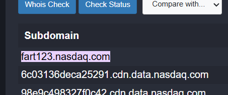 einsteincooks's tweet photo. HELLO?

NASDAQ HAS A SUBDOMAIN NAMED "https://t.co/PpRZTGHHzm"

WE CAN FINALLY RUN FARTCOIN ON ROBINHOOD

https://t.co/hr1rhARjYW

PAIRING WITH COSCO SINCE FOOD MAKES YOU FART https://t.co/LxKd8wc71j