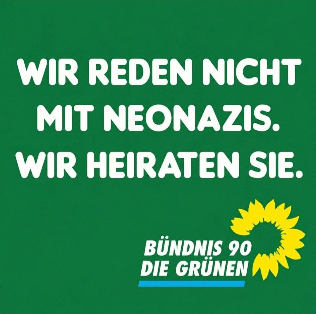 Sulaika1111's tweet photo. Die Grünen https://t.co/uxcaO7BvbH
