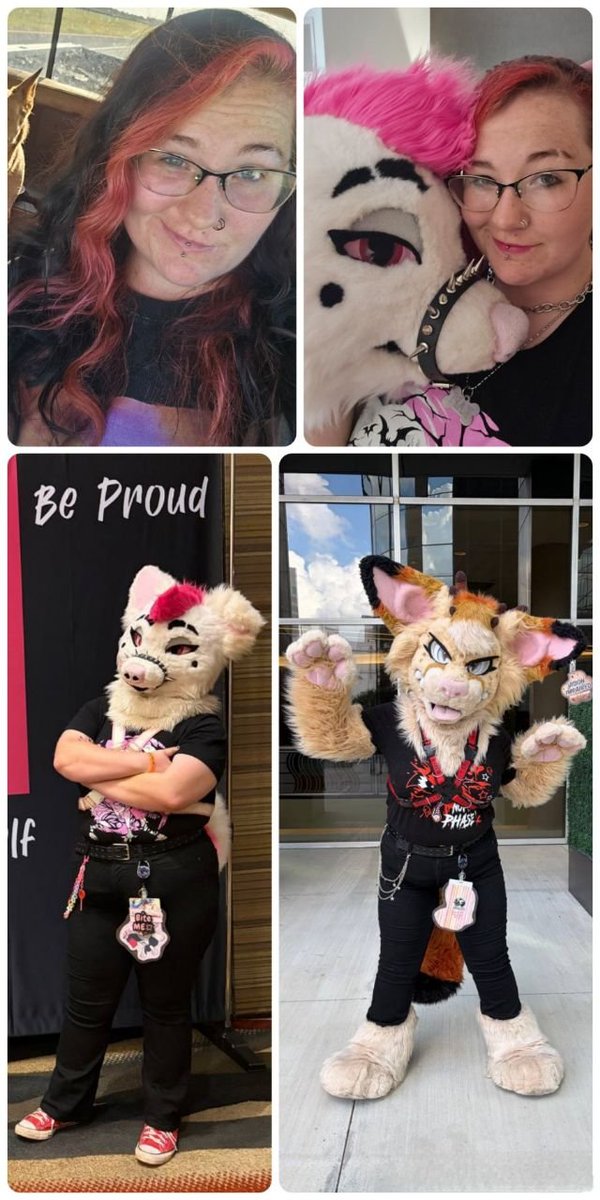 batcoonx's tweet photo. @TTFurcon Here's how to find me at TTFC!! 💜🖤 Come say Hi, and get a Kirby sticker! 🦇🦝 https://t.co/nYrRwgSwZZ