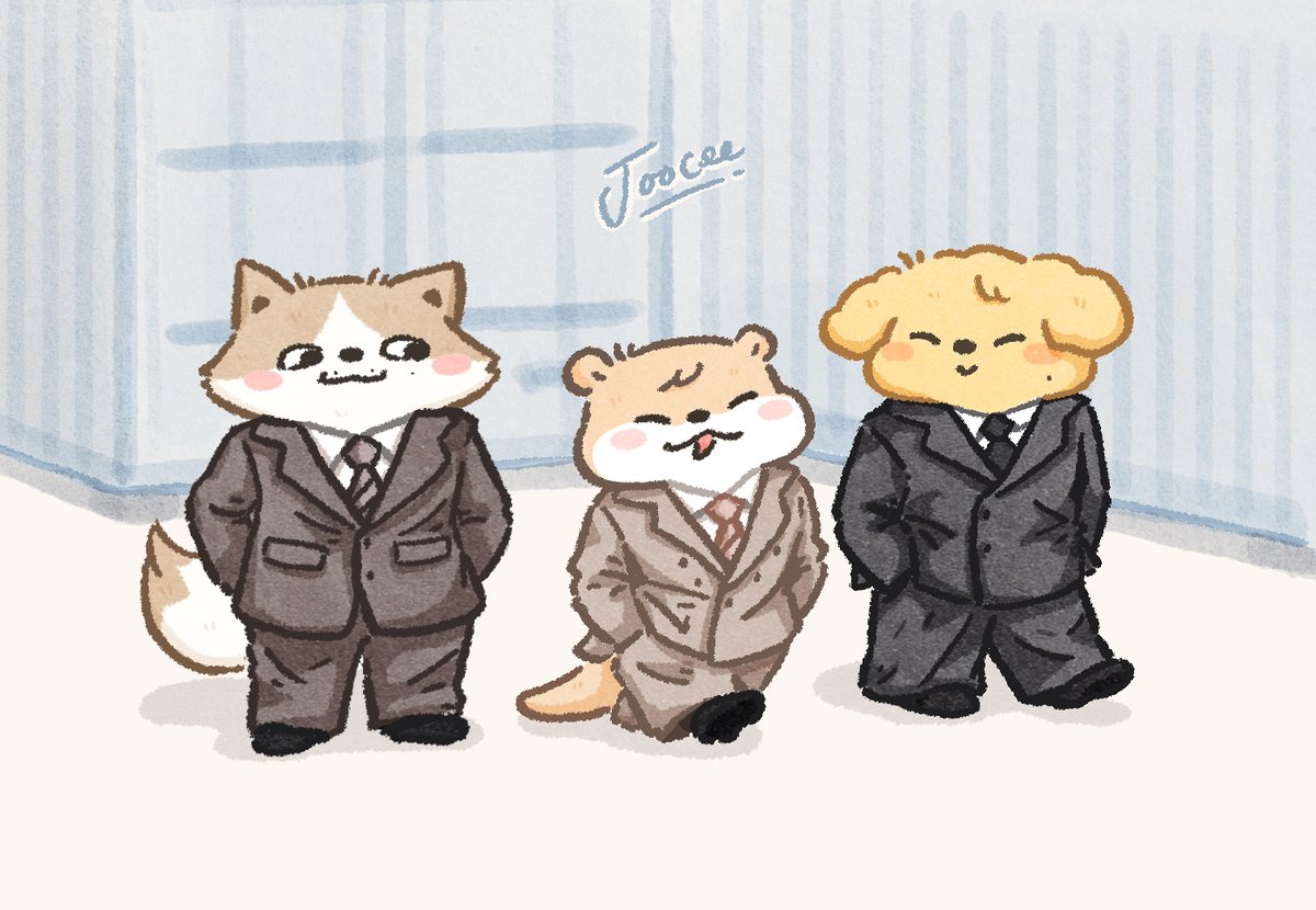 Joocee_ee's tweet photo. Going SVT EP.158 🐱🦦🐶
#세븐틴 #준 #디노 #민규 https://t.co/PGlxmvCFwB