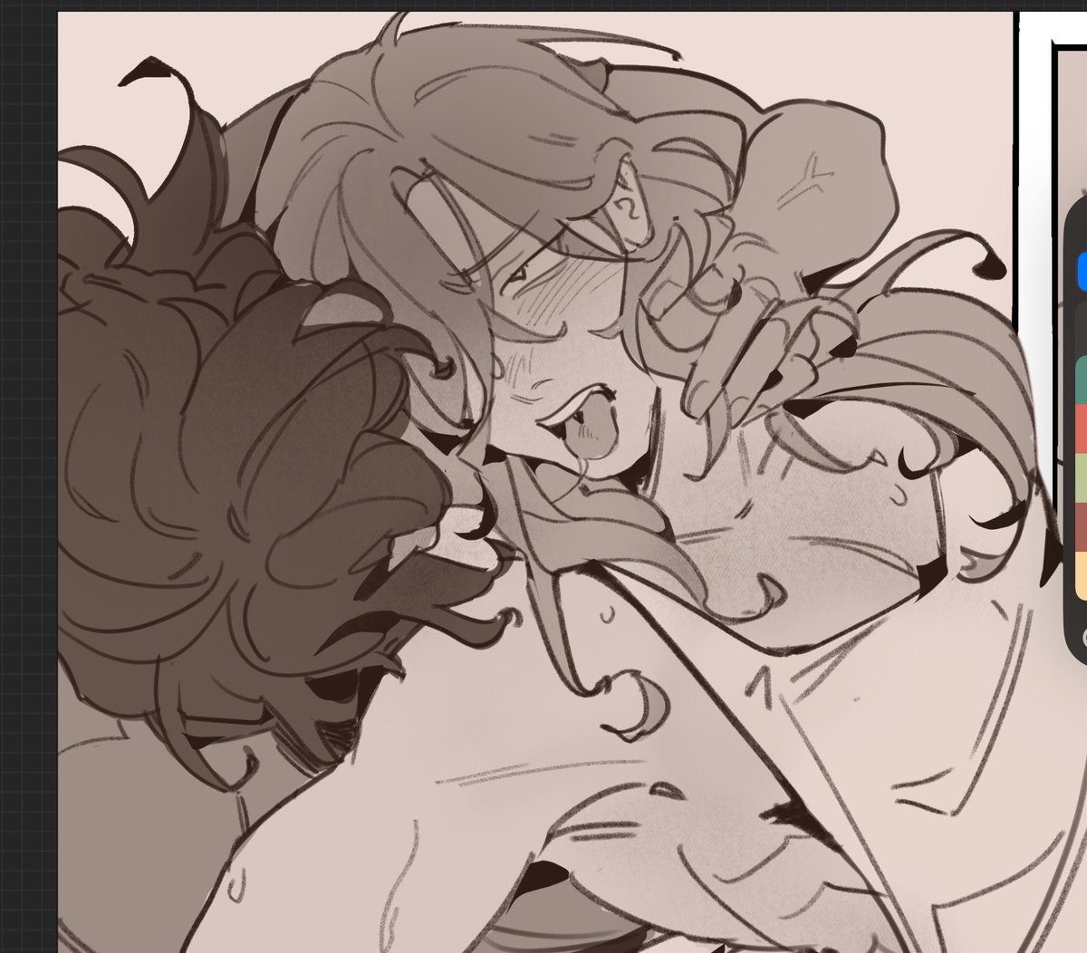AngryMiloras's tweet photo. matchablossom wip https://t.co/9kiLVPFGqd
