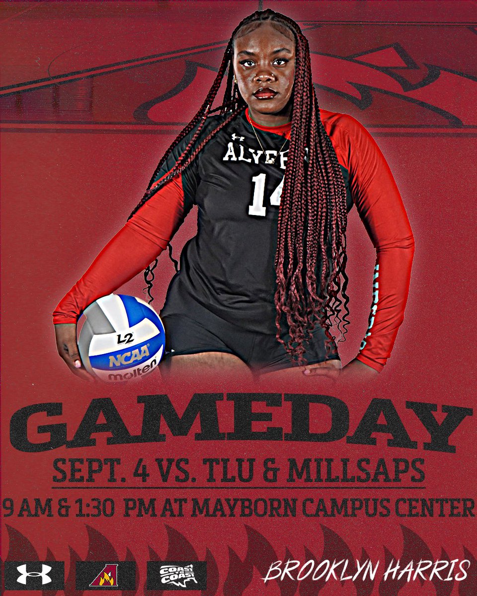 AlvernoInferno's tweet photo. ๐จGAMEDAY๐จ
Doubleheader action today for Alverno Volleyball! They take on both Texas Lutheran & Millsaps this Friday!
๐บ Live Coverage at https://t.co/1a2lfRjoZV
๐ Belton, Tex. | Mayborn Campus Center
โฐ 9 am & 1:30 pm
Let's go Inferno! ๐ฅ
#GoInferno #FueltheFlame https://t.co/KovGn5kMLf