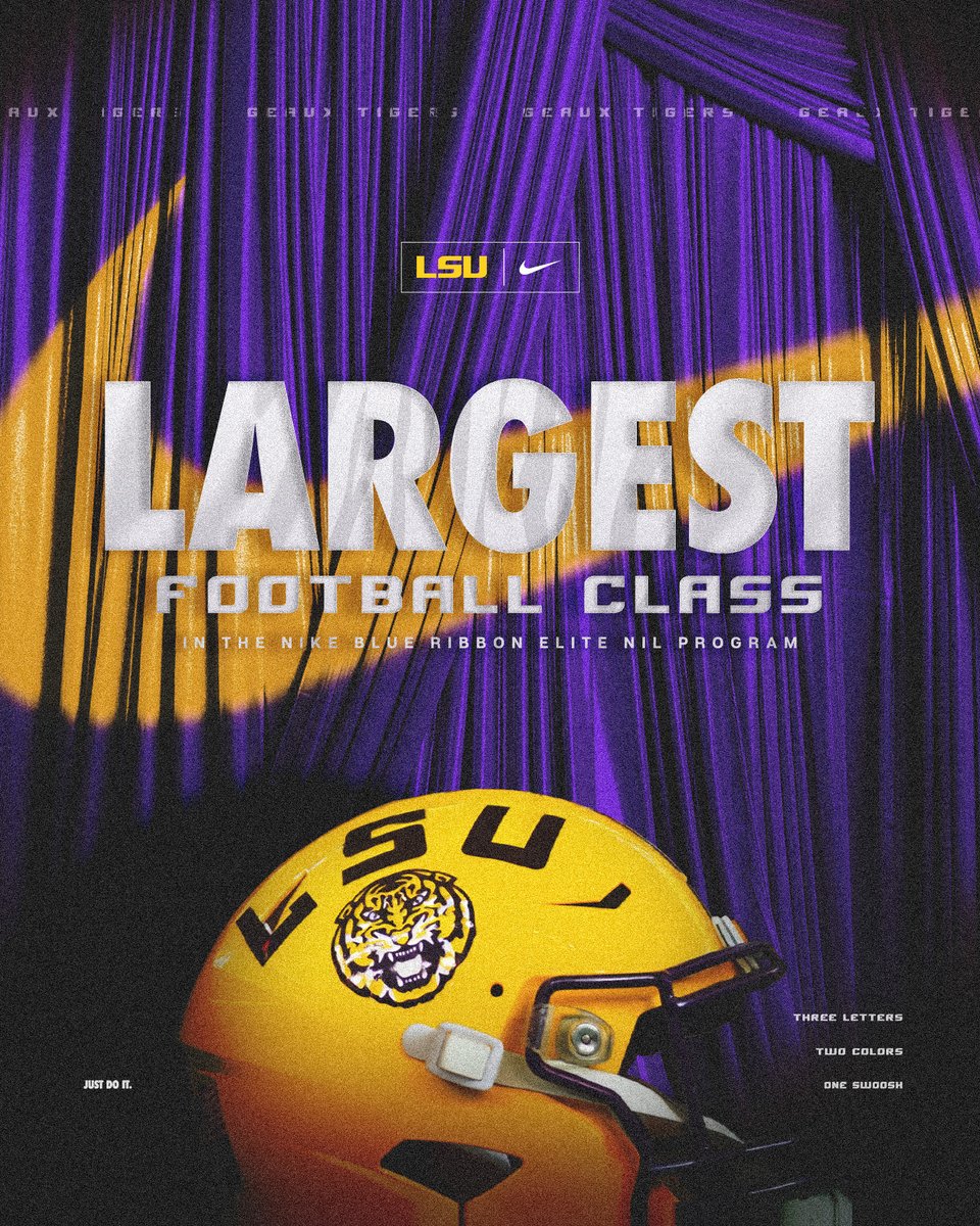 TheBrandLSU's tweet photo. Graphic Design https://t.co/ZVdFZn6HU4