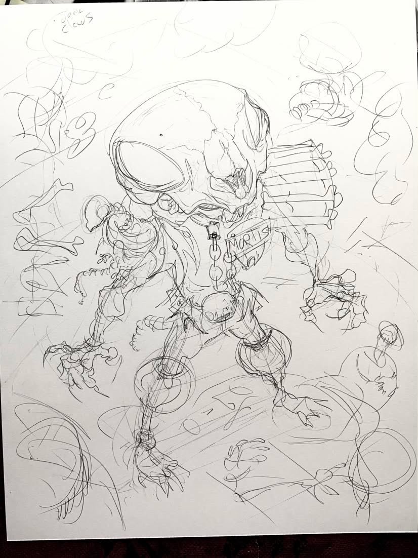 AdamArcherArt's tweet photo. 4 of 5 commissions, #JudgeDread #JudgeMortis #JudgeFear #Judgefire stylized proportions , the inks have been a blast.🤘🔥

made a coupon code for 3 uses , I believe there's one or two left, punch in "3times" in your shopping cart to get 30% off any piece of original art etc👍 https://t.co/9vdyOp1p4t