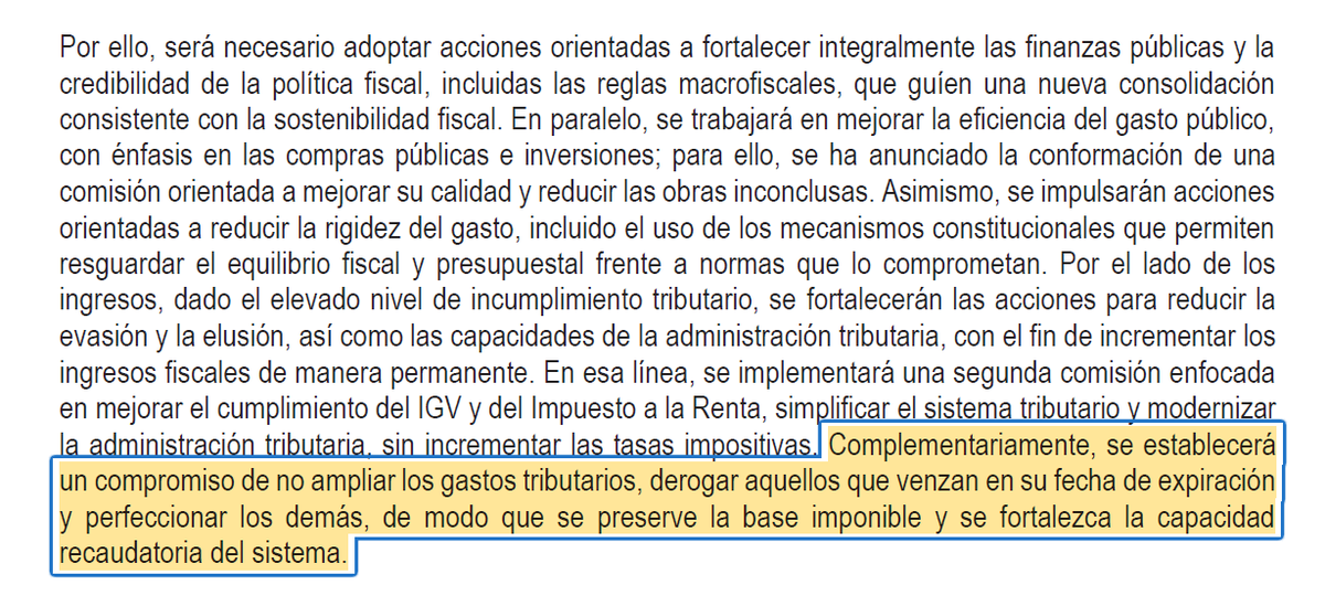 DanielSaC007's tweet photo. El Marco Macroeconómico Multianual (MMM) aprobado por "unanimidad" incluye un cuadro específico donde se determina que las "exoneraciones vencidas no se prorrogarán".
(Lo que obliga a cobrar IR a los ahorros en 2027)
¿No leen lo que aprueban?

C.C @Gestionpe https://t.co/jRsue6t6uV
