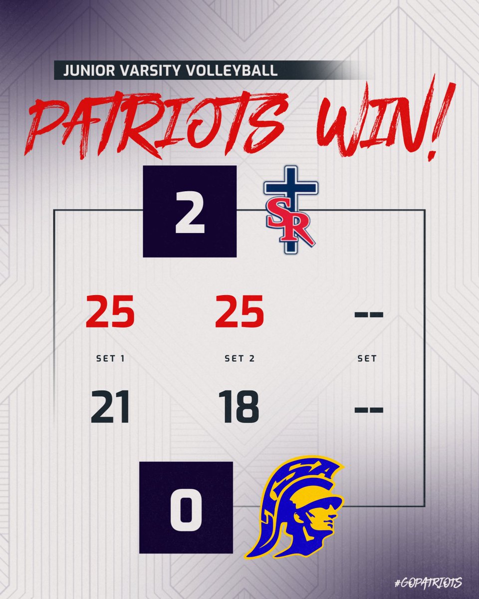 SRCS_Patriots's tweet photo. Patriots Win!!! It was a clean sweep last night as the Middle School, JV and Varsity volleyball teams all won in straight sets! Way to go girls!!

#WeAreStrongRock #GoPatriots https://t.co/VFI1qCfjEL