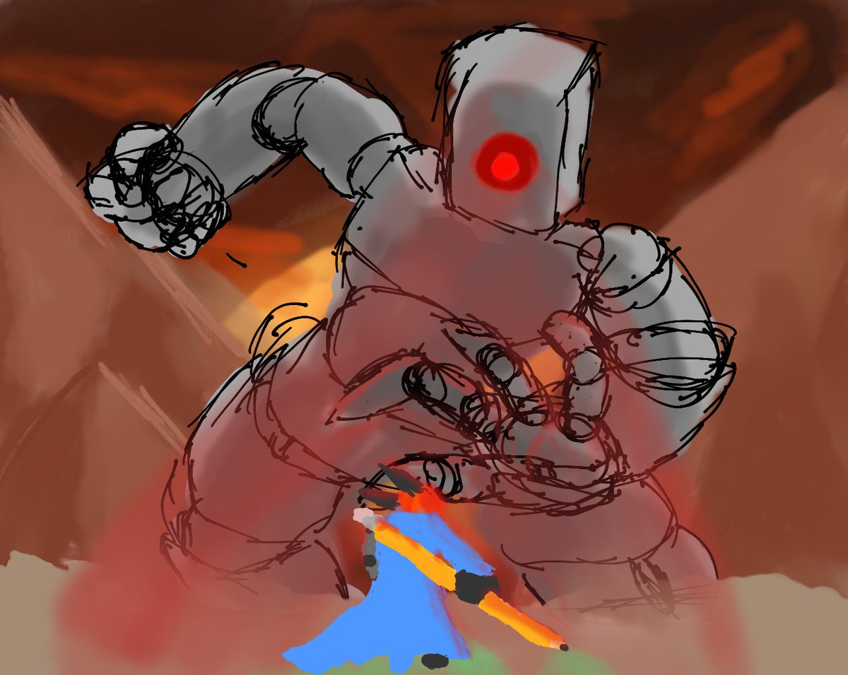 CZofumee's tweet photo. beat back the robot threat, even if you're the only one doing it https://t.co/ANIv9xo6t0