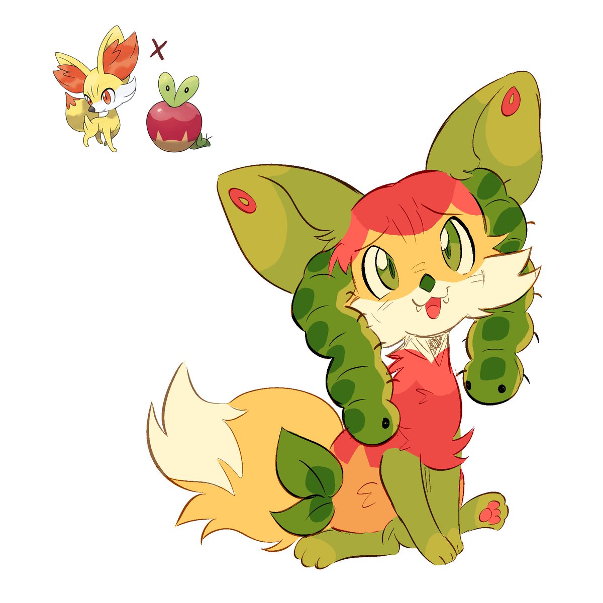 izzypaw_'s tweet photo. more fusions!! the fennekin is my fav ^_^ https://t.co/ZiXQ7IVHBo
