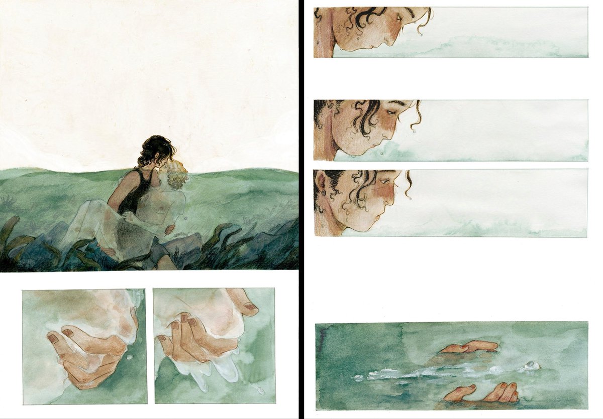 mocongyuan's tweet photo. Our Wives Under the Sea fan comic from two months ago🩵 https://t.co/U9FsLmd9rZ
