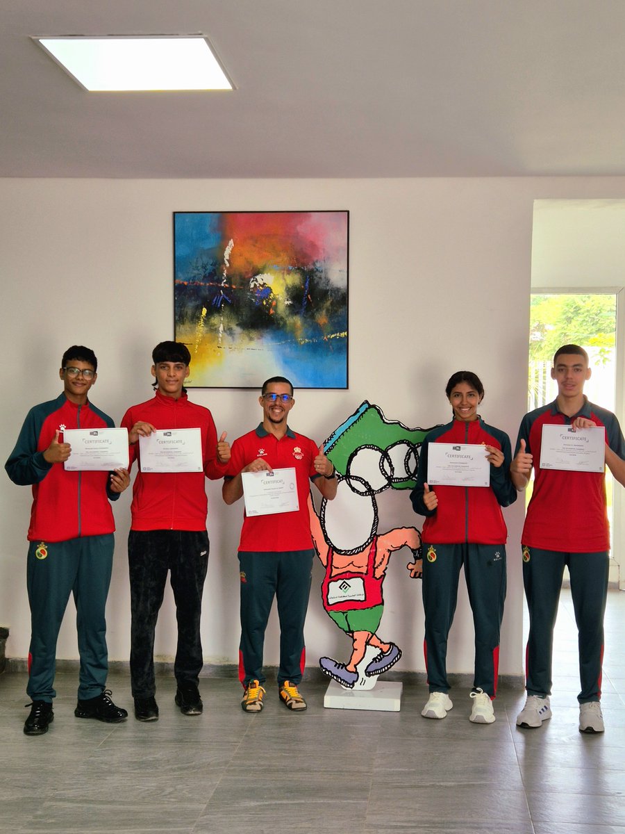 amad_maroc's tweet photo. 🥋 Objectif : performer.
✅ Engagement : un sport propre.
Séance ADEL organisée par l’AMAD avec les participants de la FRMW et de la FRMTKD, en préparation aux JOJ Dakar 2026.

#wada #Jeuxolympiques #dakar #antidoping https://t.co/NAofZxHsHW