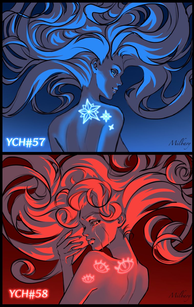 Milbary1's tweet photo. Magic YCH Auction 55-56 (open) 
SB: 75$ 
Min: 5$ 
AB: 220$ 
—Auction ends after 48 hours from the first bid. 
—Payment via paypal (USD). 
—No refunds. 
— Female character 
— Full color 
PAYMENT PLAN 2 weeks for each 200$ (pay can be divided into 2 or 3 payments) https://t.co/sHfHo8KwcL