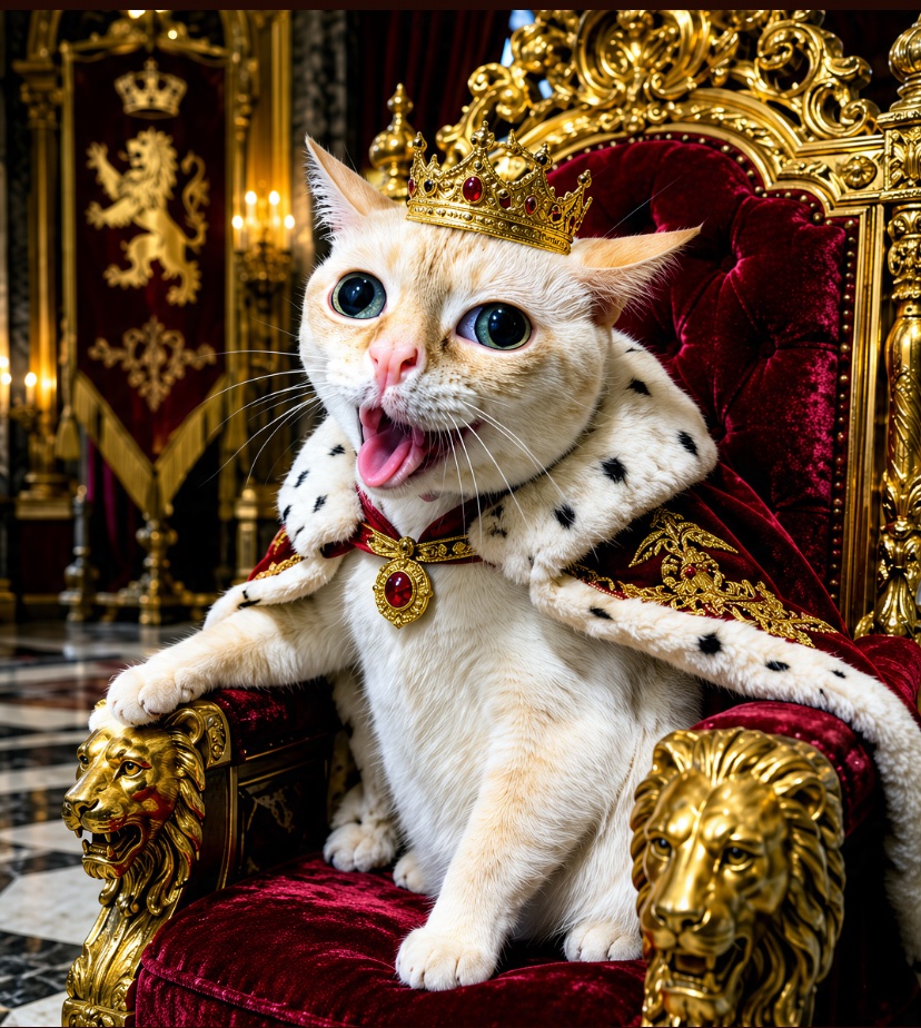OGCoughingCat's tweet photo. the coughing king https://t.co/8yLz7ssU9Y