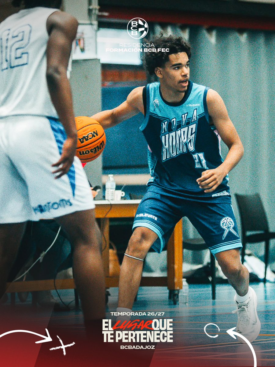 BCBBadajoz's tweet photo. 🚀𝗧𝗮𝗹𝗲𝗻𝘁𝗼 𝗖𝗼𝗻𝗳𝗶𝗿𝗺𝗮𝗱𝗼 | Benedict Ndichie

Alero belga de 16 años procedente del Nova Hoops Academy.

Jugador penetrador con amenaza defensiva y con alta intensidad y energía. 

Impulsado por @fecsfc 

#ElLugarQueTePertenece #TalentoBCB https://t.co/BJxBYTooQG