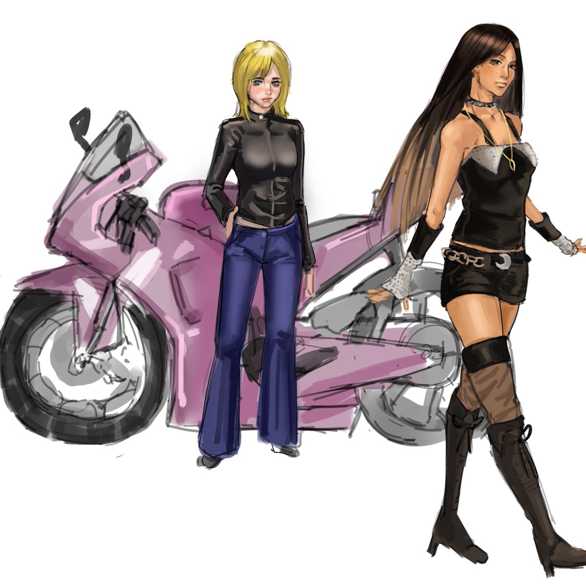 JerryMirr's tweet photo. Gal ymirmir and motorcyclist hisu https://t.co/e4TyyDOVv4