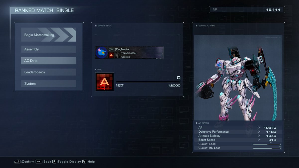 callmeCog's tweet photo. Finally managed to get all 3 platforms going at once for ranked, you can tell which platform is my most played from the decals lol. (World's First?) Triple Platform
Double S soon enough, the only real hard part will be Xbox teams since it's all but dead from what I hear #ac6 https://t.co/5CUJaKO4rq