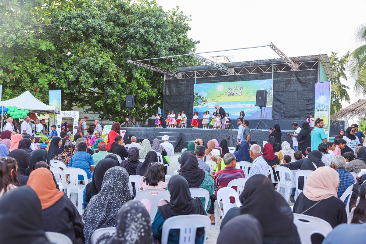 SFdevelopmentMV's tweet photo. ޤައުމީ މާމަކާފަ ދުވަސް ފާހަގަކުރުމުގެ ގޮތުން @PensionOffice އިން ބ. އޭދަފުށީގައި  މިއަދު ބޭއްވި ޢާއިލީ ހަވީރުގައި މި ވުޒާރާއާއި  ބ. އެފް.ސީ.އެސް.ސީއިން ބައިވެރިވެ،ސަގާފީ އެކި ކާބޯތަކެތި ދައްކާލުމުގެ ހަރަކާތެއް ވަނީ ކުރިއަށް ގެންގޮސްފައެވެ. https://t.co/9mVkzJbWNk