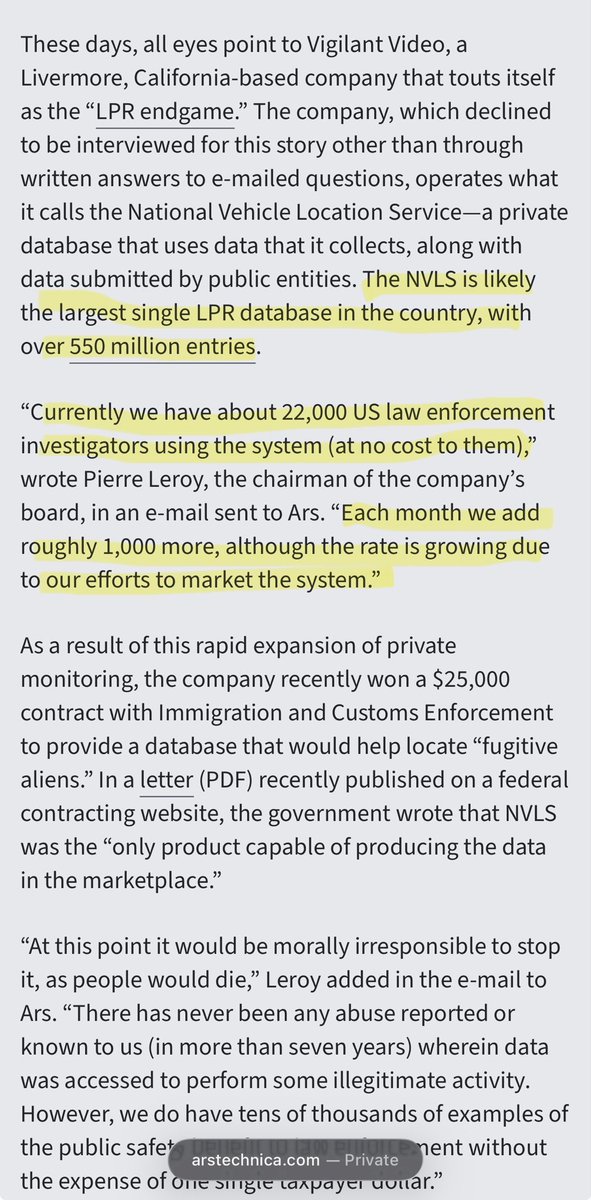 Rafa_Mangual's tweet photo. FFS, can we stop with the bullshit, Senator? They were! Flock has been around for a decade. And before them, other ALPR providers were providing this tech to police departments around the country. Can you at least keep it honest? https://t.co/dvnvRxaJSC