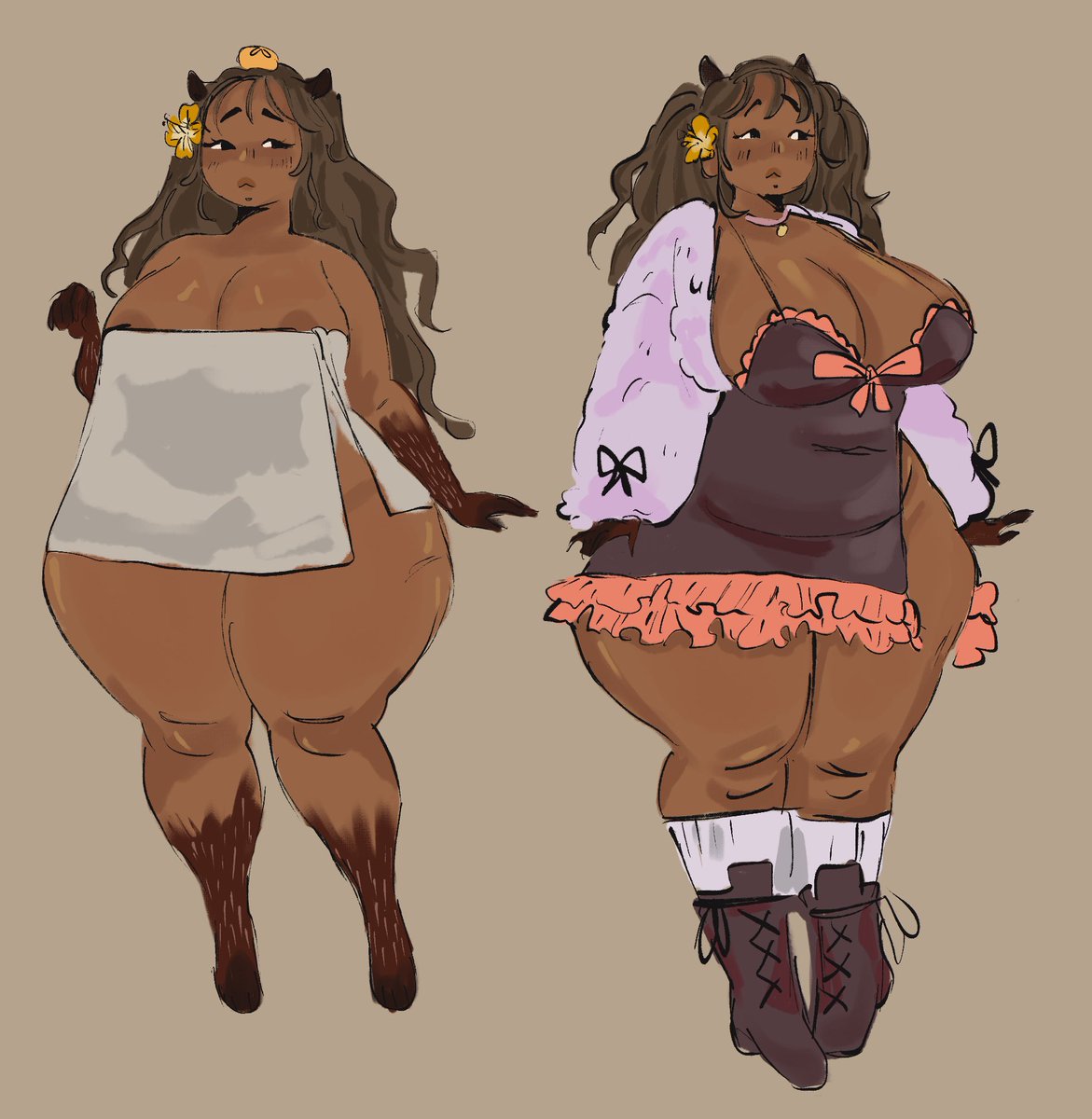 rottierossie's tweet photo. Capybara girlie! Worth 60. Bust add on for 30 too, claim below!

Nude alt available by dm or email https://t.co/y7aTDQlNFQ