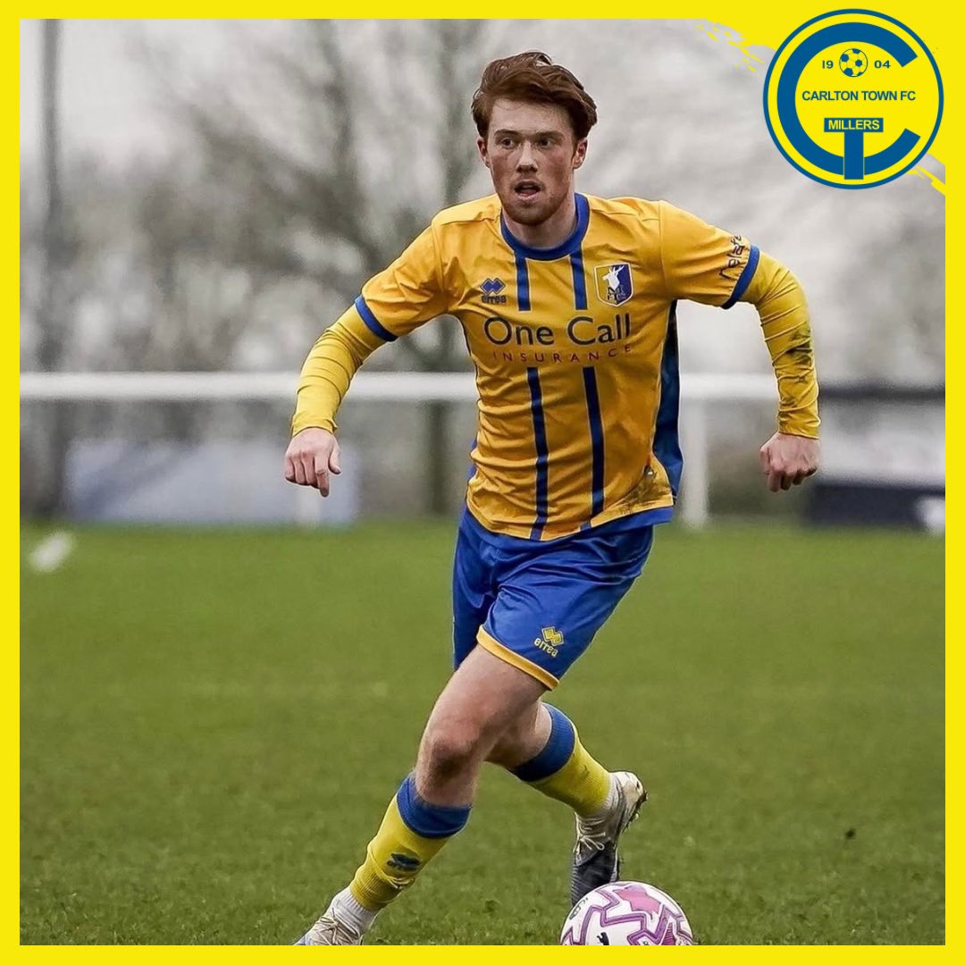 CTFC1904's tweet photo. 🚨CARTER’S BACK!

Carlton Town are delighted to announce the loan and return of Charlie Carter from Mansfield Town

Carter had a brilliant season with the millers during the 24/25 campaign and after impressing at higher levels last season while out on loan we are delighted to welcome him back to the club 

Many thanks to Mansfield Town for their cooperation with this loan deal.

Welcome back Charlie! 💛💙
