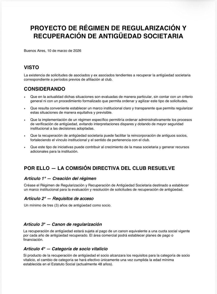 lucasabalo10's tweet photo. Manotazo de ahogado total de una comisión directiva que se ve de salida.
La legalización del fraude electoral es el último paso que le queda a @IdenVerdolaga para perpetuarse en el poder.
El club es de los socios, y los socios queremos que ustedes se vayan. https://t.co/EqT0McKGVc
