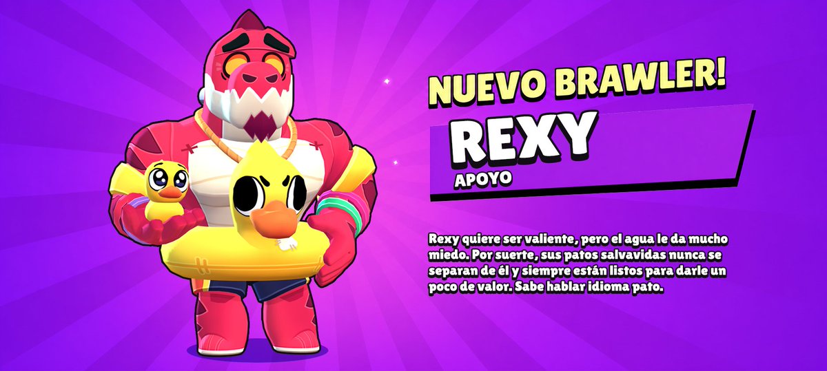 DaddyGhost__'s tweet photo. Rexy, el Brawler mas tímido llega a Starr Park!

Modelo hecho por: @Daviwow_
(1/)
#FanBrawler #BrawlStars #BrawlStarsOc https://t.co/ggiwj65mHH