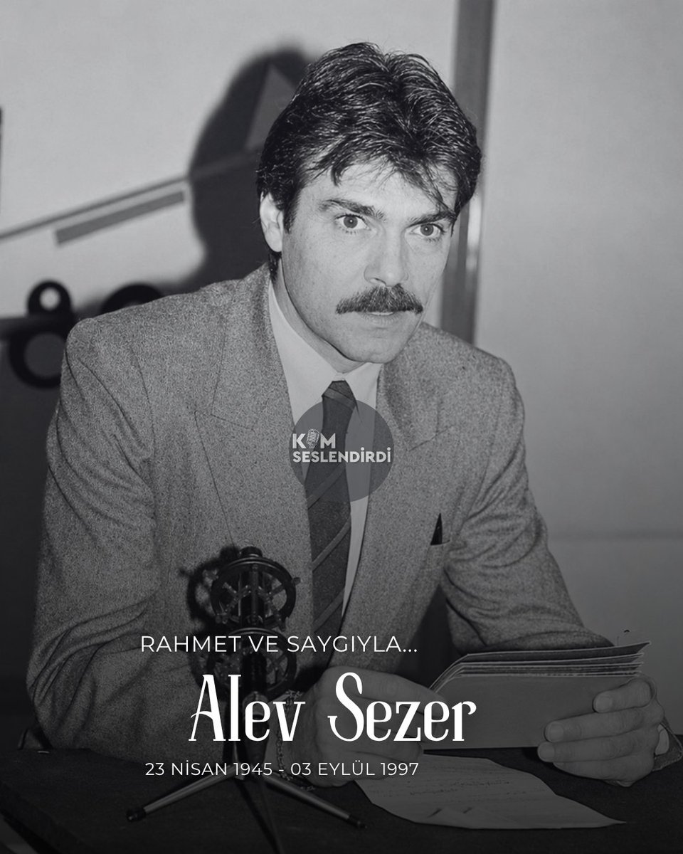 kimseslendirdi's tweet photo. Vefatının yıl dönümünde Alev Sezer'i rahmet ve saygıyla anıyorum. Ruhu şâd olsun.

#kimseslendirdi #alevsezer https://t.co/KPycnVRc1i