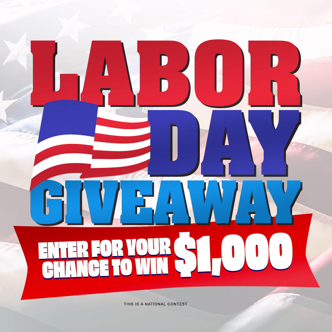 Mega979's tweet photo. Your Labor Day starts here. We’re awarding $1,000 each to five winners - don’t miss your chance to cash in and make the most of the holiday. Enter now: https://t.co/J1mlr4ynze
#LaborDay #BackyardParty #Barbecue #Summer #1000Giveaway #Mega979Fresno https://t.co/9JhnVqMfl4