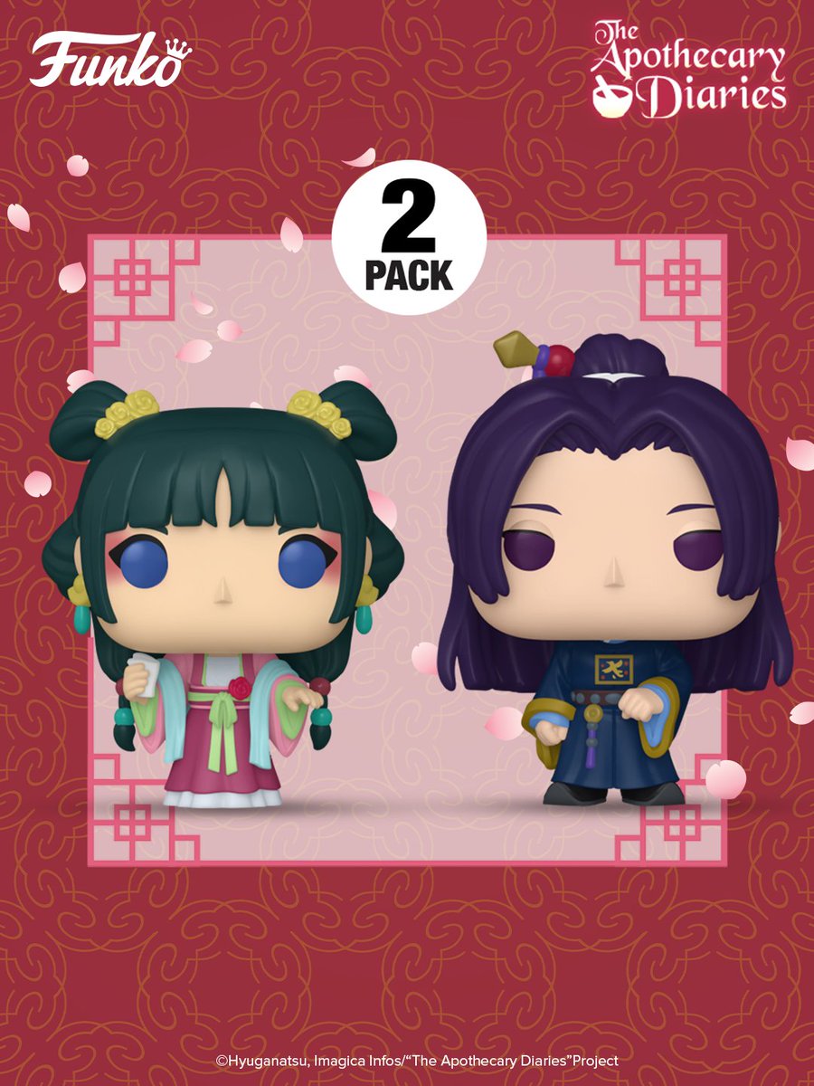 Funko's tweet photo. Accidentally became important at work! 🥴 Bring home new collectibles from The Apothecary Diaries to complete your anime collection. 

https://t.co/rF552hwMQa https://t.co/7UGc5hCBrT