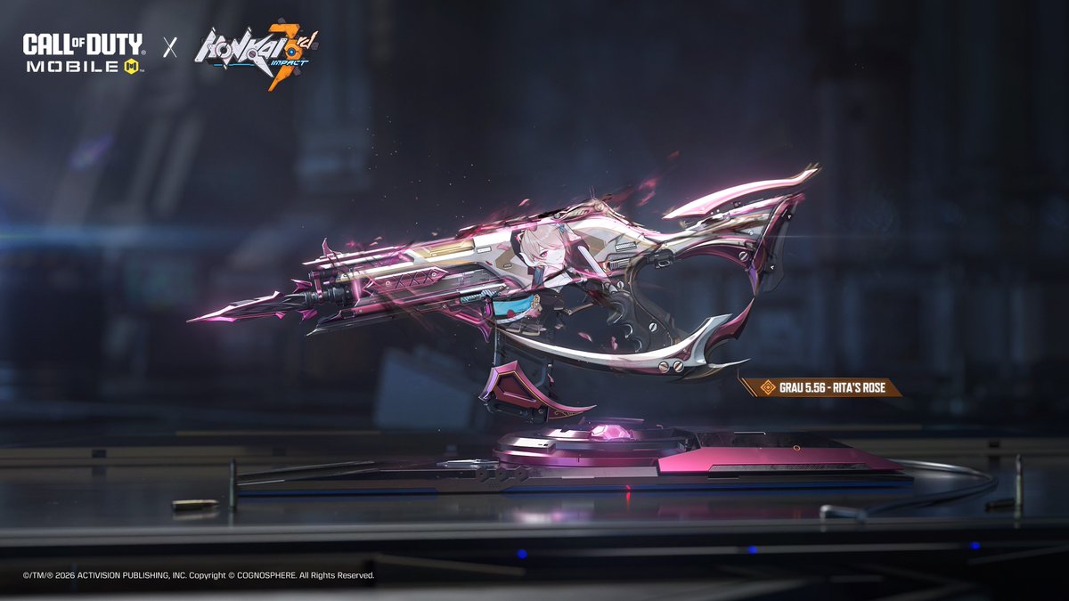 LeakersOnDuty's tweet photo. Legendary Grau 5.56 — Rita’s Rose will replace PP19-Bizon - Mayan Malediction for the Next Season Secret Cache.

#CODMobile #callofdutymobile #codm #codmnews #codmleaks https://t.co/v3t4WJt3hi
