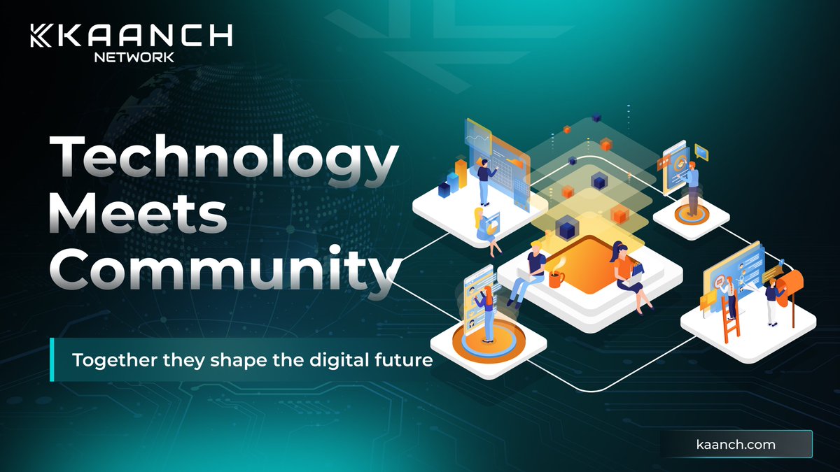 KaanchNetwork's tweet photo. Technology meets community, and progress follows.
Kaanch Network brings people and infrastructure together to shape the digital future of Web3.
https://t.co/qBZGiTDbCB
#KaanchNetwork #Web3 #Blockchain #Community https://t.co/PrOklY8VRI