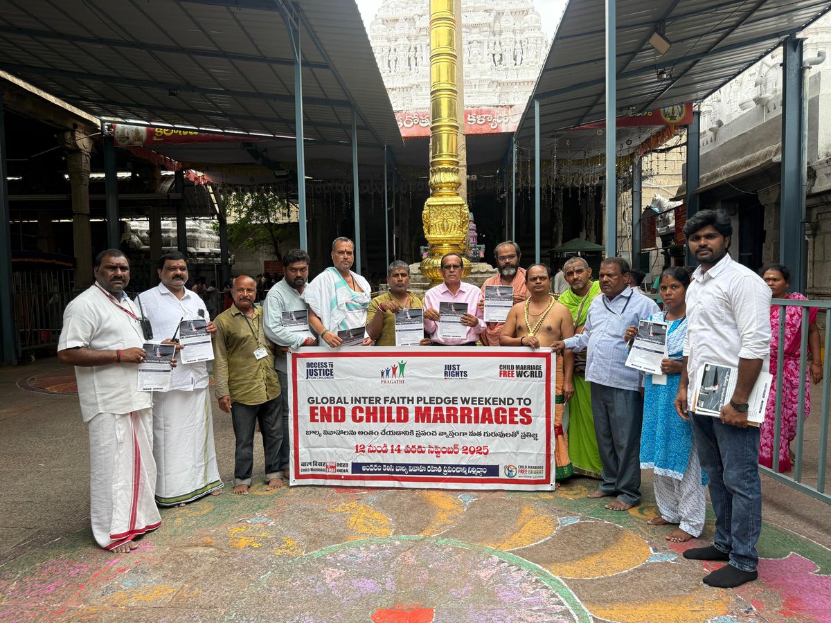 PragathiTpt's tweet photo. Press coverage about child marriages free bharath campaign https://t.co/PDieWs6G9L