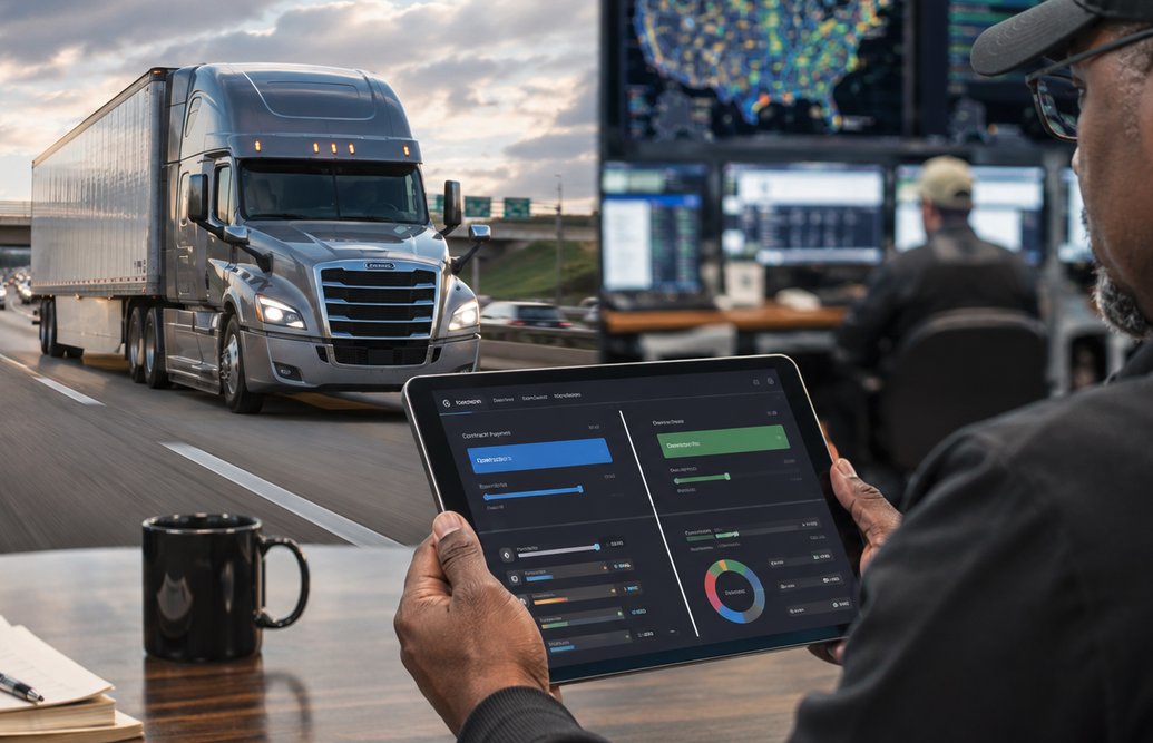Transportemx's tweet photo. ¿Te pagan 2,000 dólares por mover una carga? FMCSA quiere que los transportistas puedan saber cuánto cobró realmente el broker al cliente. La transparencia entre brokers, 3PL y carriers vuelve al centro del debate en EE.UU. #Transporte #Freight #FMCSA #Trucking https://t.co/PmJTfhsDyB