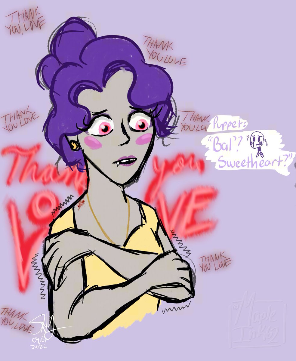 MapleInk62's tweet photo. art mutuals on tumblr inspired me to do some non-perfectionist art today, super proud of myself to have drawn these all just yesterday^^ {art context: misc. doodles from my FNAF x Undertale AU}
#ballora #fnaf #fnafal #toybonnie #fnaf2 #shadowbonnie #fnaffanart #ocart #genderbend https://t.co/PYpvLXzTIy