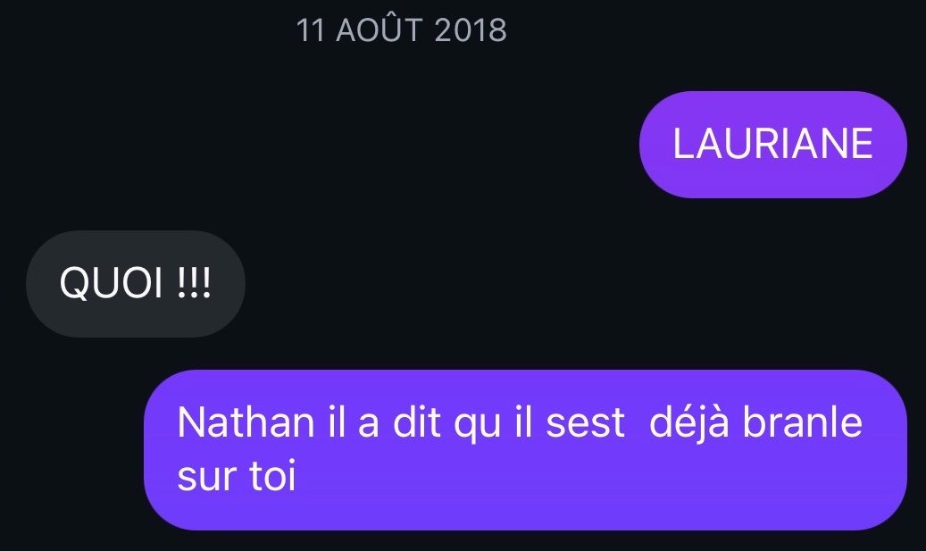 totktt's tweet photo. HAHAHA jsuis mort smr j’étais fou avant ? 
(nathan frère de lauriane) https://t.co/kwZqJkyBZz
