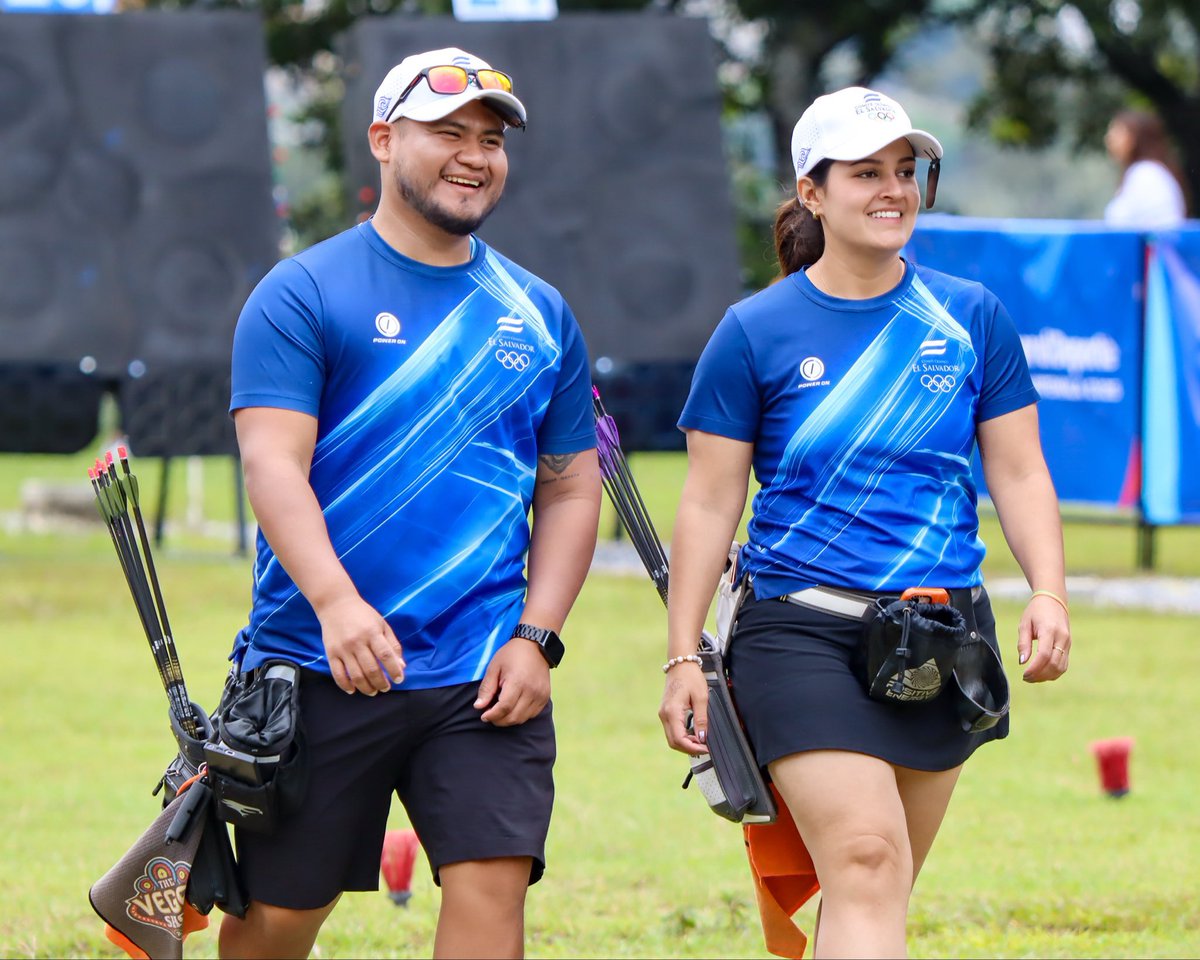 TeamESA_'s tweet photo. ¡SOFÍA Y DOUGLAS ENTRENARÁN EN COREA!🏹

Sofía Paiz y Douglas Nolasco, arqueros del Team ESA, viajan este 5 de septiembre rumbo a Corea del Sur para realizar un campamento de entrenamiento junto al equipo de arco compuesto mixto de ese país. 

Esta actividad se desarrollará del 7 al 12 de septiembre para fortalecer la preparación de los atletas de ambos países de cara a sus próximas competencias.

#TeamESA🇸🇻