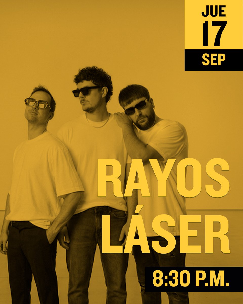 ForodelTejedor's tweet photo. @RayosLaser regresa a México con un concierto especial en formato íntimo: tres guitarras, tres voces y un recorrido por toda su discografía.

📅 Jueves 17 de septiembre, 8:30 p.m.
🎟️ https://t.co/nL1uzDUa0D
📍 Álvaro Obregón #86. Colonia Roma, CDMX. https://t.co/3oBXASqkqr
