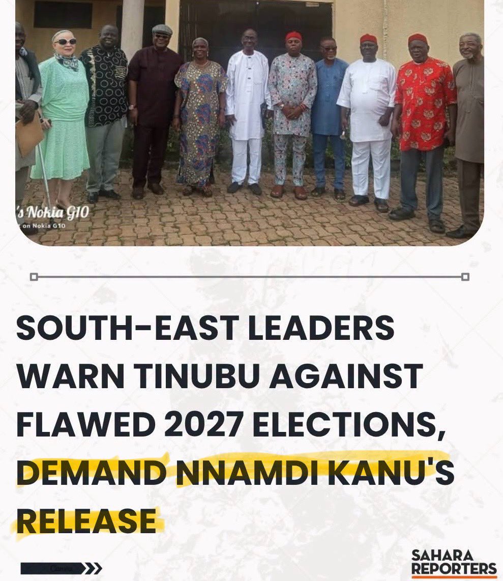 AloyEjimakor's tweet photo. There’s a  symbiotic relationship between the 2027 elections and the matter of MAZI NNAMDI KANU. No mistake about it. https://t.co/ksWYvpfTXk
