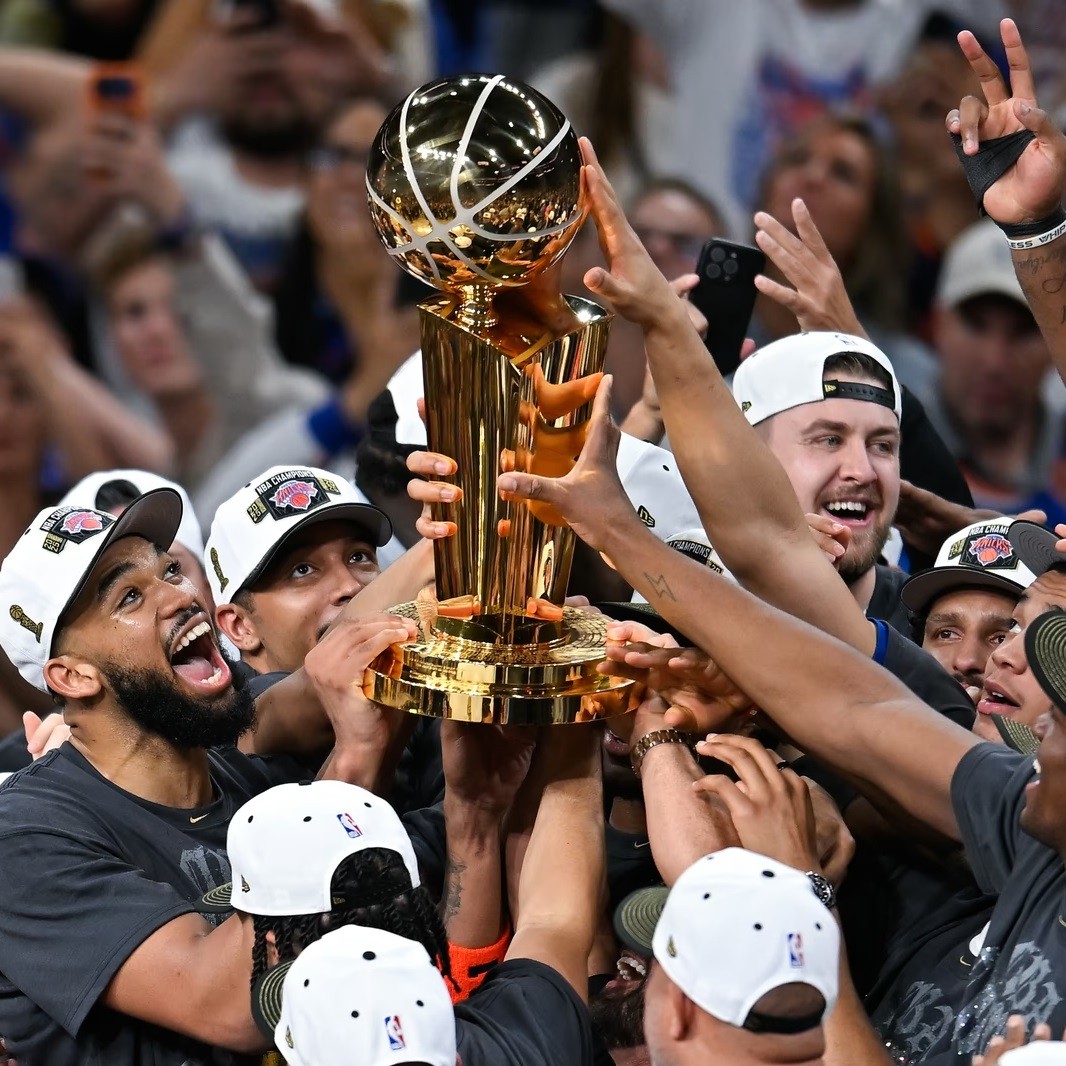 KalshiHoops's tweet photo. Richard Jefferson on the Knicks 2026 playoff run:

"I personally think it is the greatest championship run that I've seen. Like what you guys did, being down 2-1 to wheeling off 13 in a row. The way you guys handled the finals, I've never witnessed a run like that before."

(Via Road Trippin' Show on YouTube)