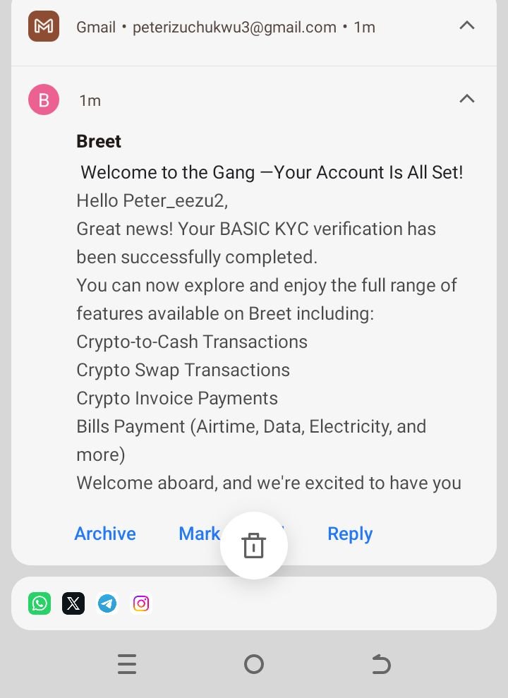 onyeagbapula's tweet photo. @breetapp Finally joined the breet family but how do I send my usdt wallet to a friend https://t.co/oK8NO9POnV