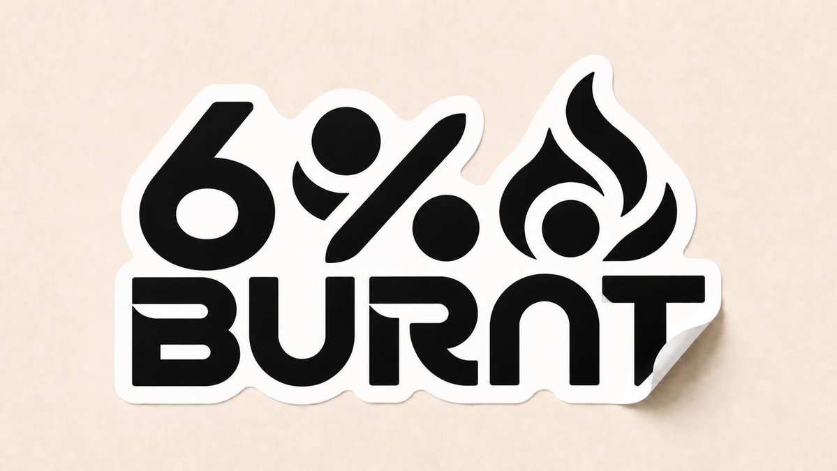 TagioFi's tweet photo. Total of 6% burnt

More buybacks —> more burns.

https://t.co/zfHaHJlmOL

https://t.co/Qm87Pv2eDe https://t.co/31RkG6iBjj