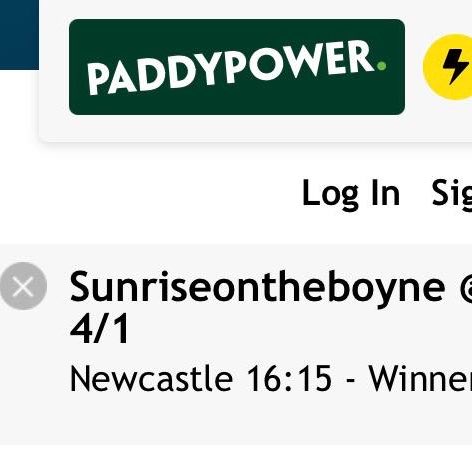 BackYourBet's tweet photo. Sunriseontheboyne was advised at 4/1 this afternoon… 

Won like a good thing 😅

https://t.co/ShMZAPsa2Y https://t.co/RSEwoPq7qu