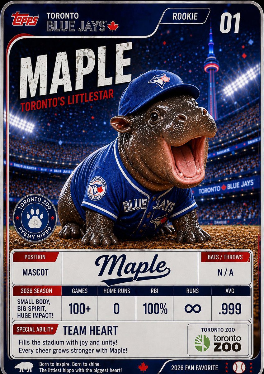 smartywhale's tweet photo. Maple Toronto’s Little Star! 🤩 https://t.co/WE4s5YUJTn