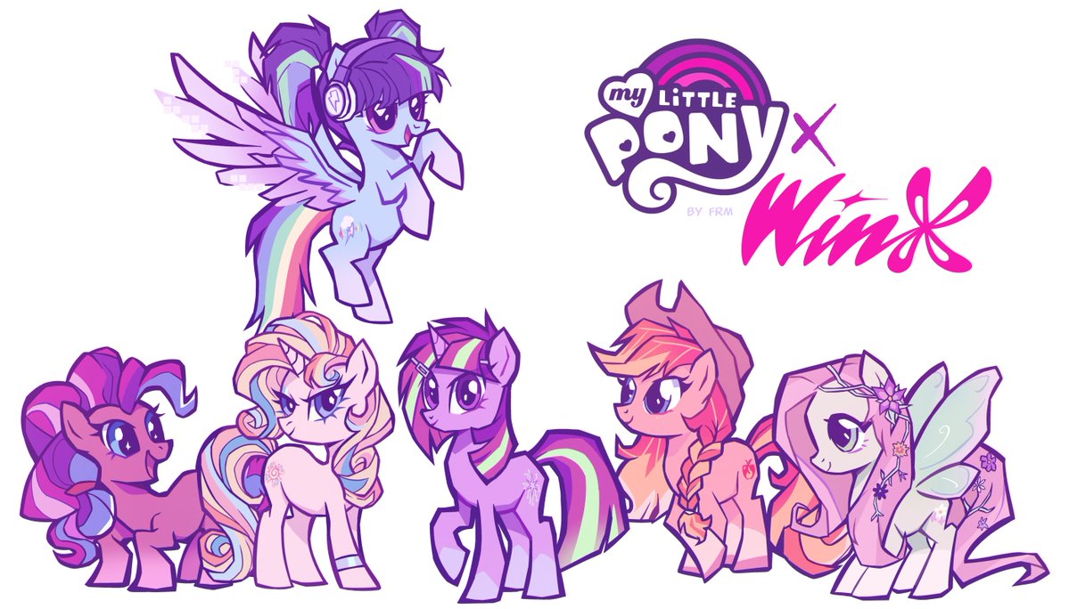 frraum_'s tweet photo. #mylittlepony #winx https://t.co/kS3FIVDCMM