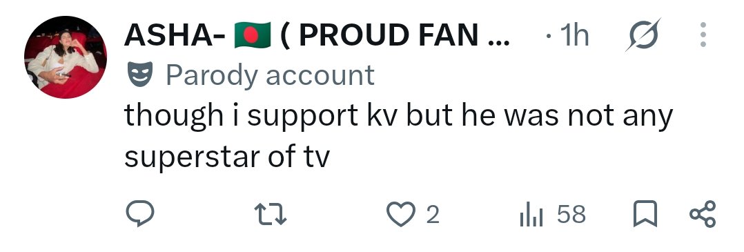 hee_tinni's tweet photo. @Jess41053210 @hina_khanfc1 Even the Tharkiveer supporter is admitting he’s not a superstar. What more proof do you need at this point? Embarassing 😭😭 https://t.co/BG2V3lVauT