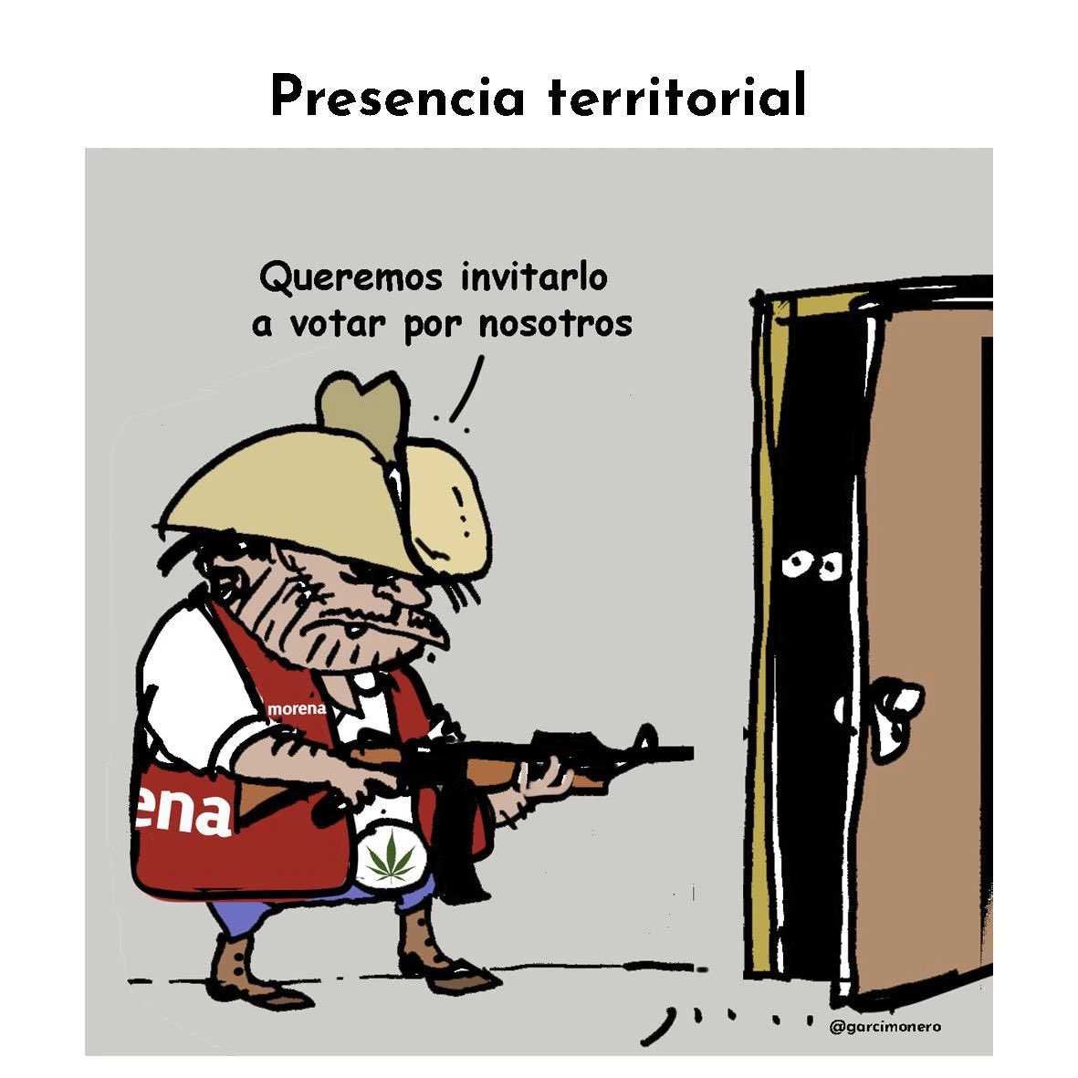 LauraMex's tweet photo. Las campañas de los narcos de Morena. 

@Garcimonero 👊🏻 https://t.co/QtKvHT3nT7