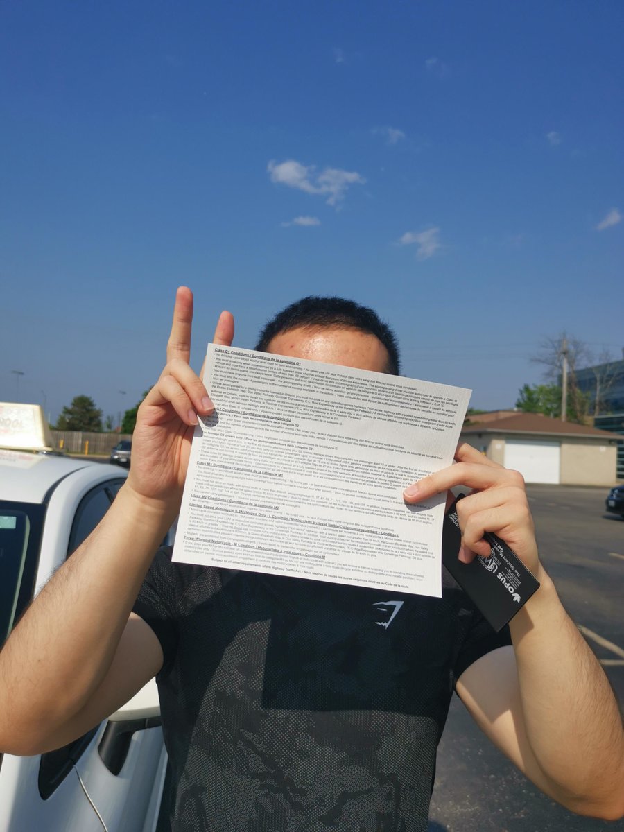 PiperAsherleeb's tweet photo. Primer paso superado! Aprobé el examen teórico de manejo hoy, ya casi estoy más cerca de subirme a un coche por mi cuenta https://t.co/FwzHyb4hDu