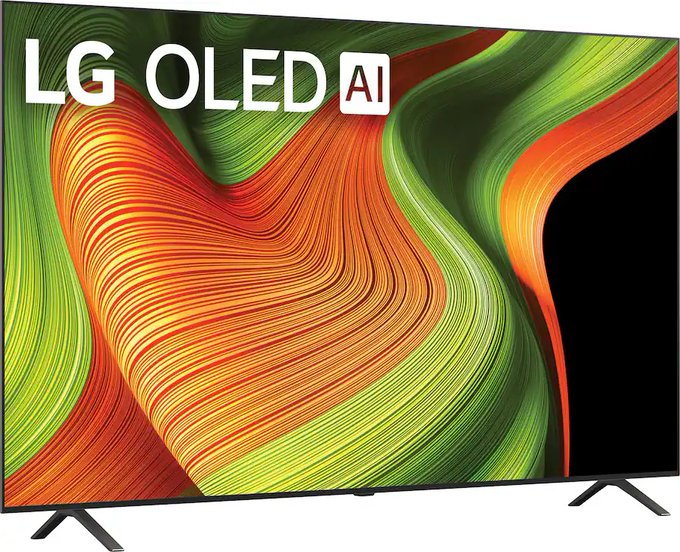 SupplyNinja's tweet photo. Half price for football season! 🏈 LG 77” B5 OLED AI 4K Smart TV drops to $1,499.99 (reg. $2,999.99)!

https://t.co/nThOjfLIP7

📺 Save $1,500! https://t.co/TPDwUi09Jq