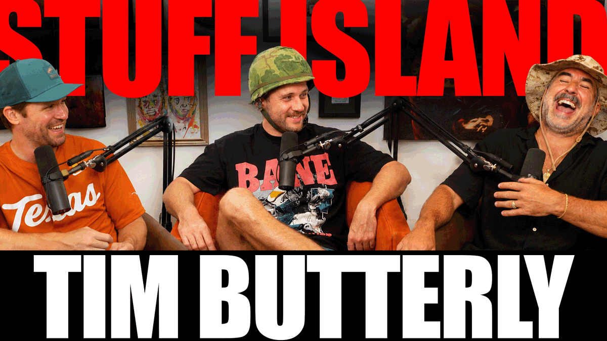 stuffislandcast's tweet photo. New episode of Stuff Island is out now with @timbutterly check it out below:

Youtube: https://t.co/lVBSO8JRE8
Apple: https://t.co/K9uq768gZ9
Spotify: https://t.co/NCLjdT4qn1
Patreon: https://t.co/HmvBiUAAgJ https://t.co/dOAm7SY0I0