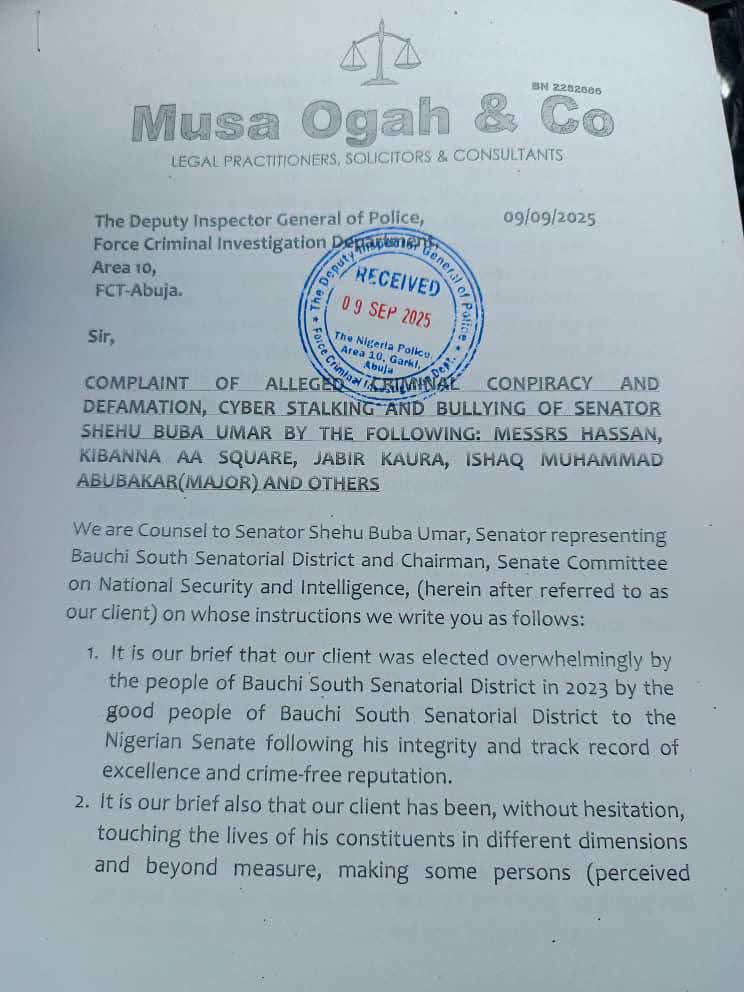 Millz_umar's tweet photo. Back in 2024, when allegations were raised against Shehu Buba, the Sokoto Emirate reportedly said he should not be investigated.

Fast forward to 2026: Shehu Buba has now filed a complain against Kibbana, who has been reporting on his alleged unholy activities.

Why was Buba shielded from investigation, while the person raising questions about him is being targeted?