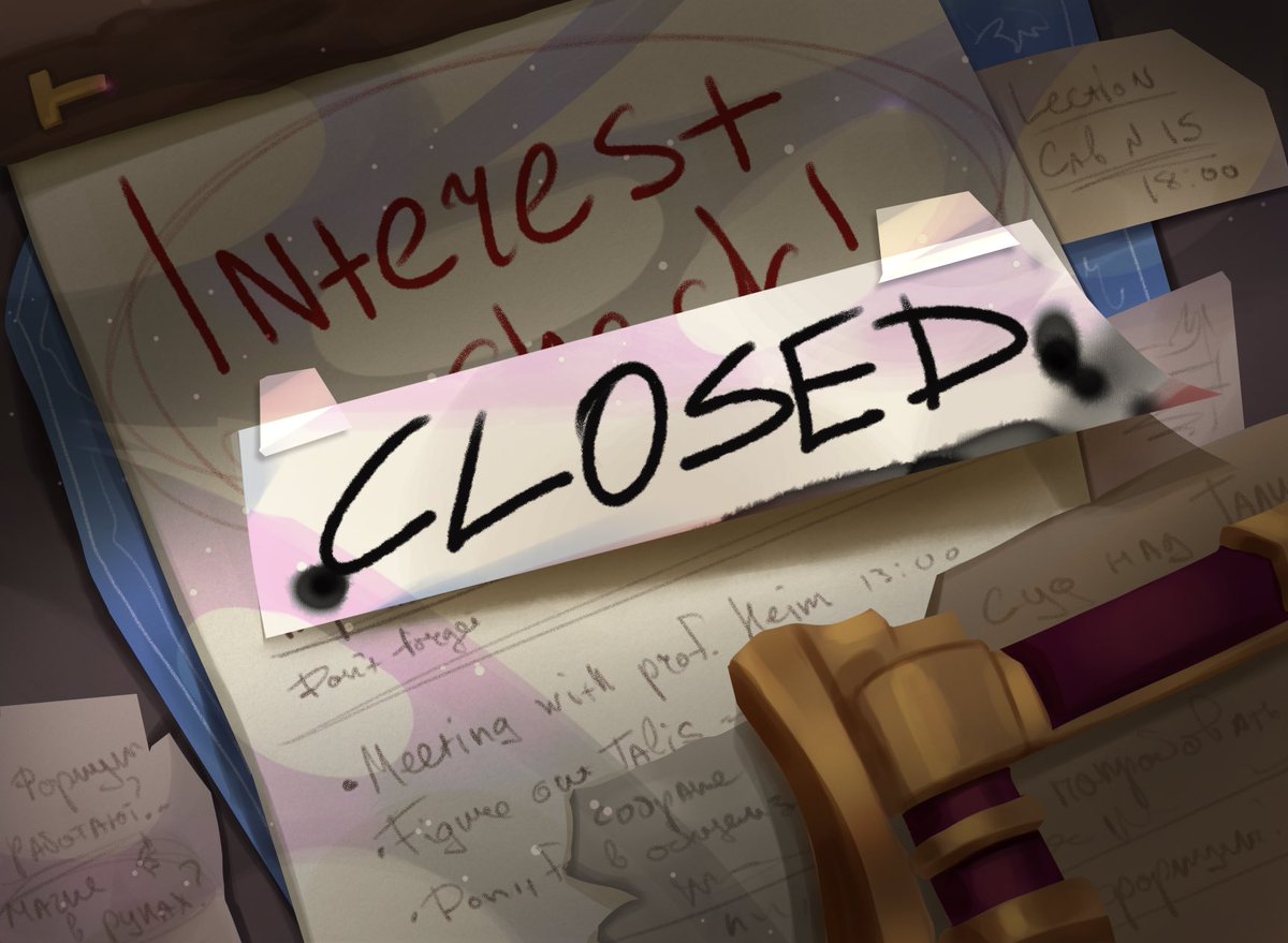ViktorFanZine's tweet photo. ⚙️ INTEREST CHECK CLOSED!

Thank you so much for 130+ responses! Your support means a lot to us. We’re excited to bring this project to life with you! 💜

We’ll be introducing our moderator team very soon, so stay tuned for the next update! https://t.co/Inat9MDRAA